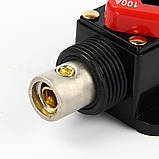 Автоматичний запобіжник 12-48v 100А Автоматичне скидання при перевантаженні, фото 5