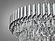 Кришталева люстра в хромі/золоті Linisoln 9001/750 FG+GD SL+CH, фото 4