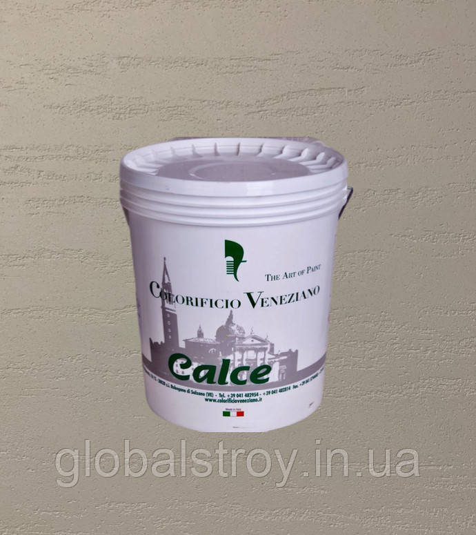 Штукатурка вапняно мармурова Colorificio Veneziano TRAVERTINO IN POLVERE упаковка 18 кг