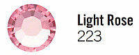 Камни Swarovski SS3 LIGHT ROSE  1400 шт, фото 3