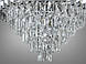 Кришталева люстра в хромі/золоті Linisoln 9001/550, фото 4