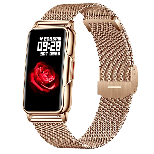 UWatch Розумний смарт годинник Smart Mioband Nano+ Gold