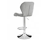 Стілець Старлайн барний високий сірий, фото 3