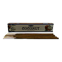 Coconut premium incence sticks (Кокос) (Satya) пилкові пахощі 15 г