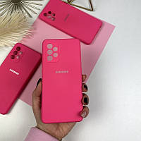 Силиконовый чехол на Samsung A32 4G Hot Pink (38)