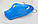 Санки-ледянка / Пластикові санки / Черепашка велика 2-х місцева "Kimet", синя Velo, фото 2