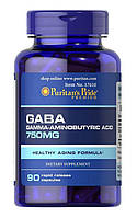 Puritan's Pride GABA Gamma Aminobutyric Acid 750 mg 90 capsules