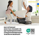 Подушка NORDIC CLASSIC 60х60 см IDEIA антиалергенна біла, фото 8