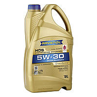 Масло моторное синтетическое 5л 5w-30 hds RAVENOL (BYD Амулет) RAV HDS SAE 5W30 5L-RAVENOL