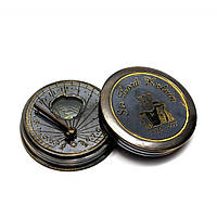 Часы солнечные с компасом (5х5х1,5 см)