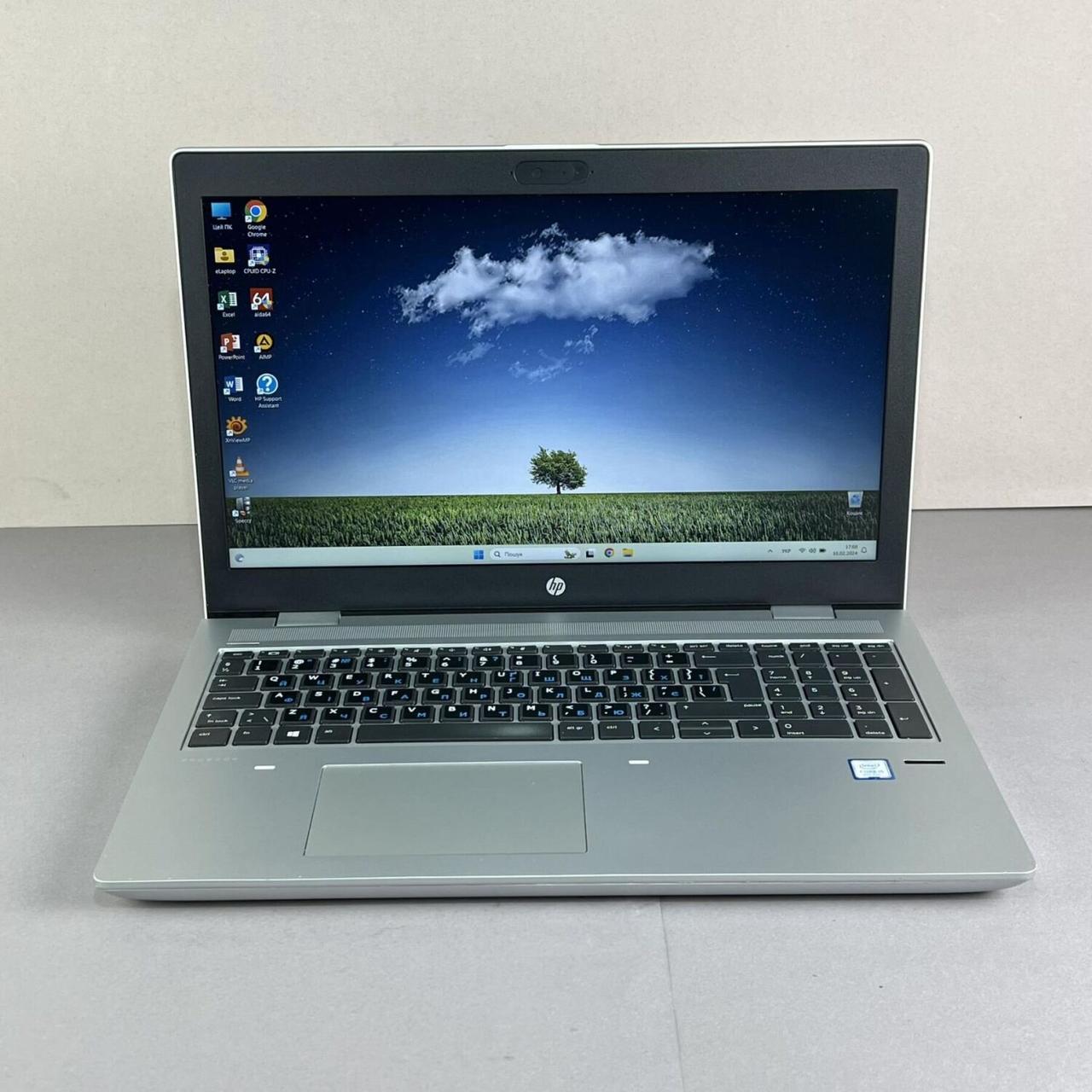 Б/в Ноутбук HP ProBook 650 G4 15.6" 1920x1080| Core i5-8250U| 16 GB RAM| 512 GB SSD| HD 620