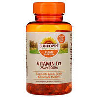 Витамин Д3 Sundown Naturals (Vitamin D3) 25 мкг 1000 МЕ 400 капсул