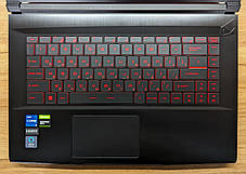 Б/в Ігровий ноутбук MSI GV15 Thin 11SCV 15.6" 1920x1080| i5-11400H| 16GB RAM| 256GB SSD+500GB HDD| GTX 1650 4GB, фото 3