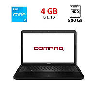 Ноутбук HP Compaq Presario CQ57 / 15.6" (1366x768) TN / Intel Core i3-2350M (2 (4) ядра по 2.3 GHz) / 4 GB