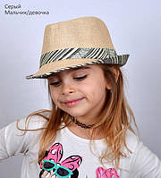 Челентанка детская из бумаги, р. 54 см , шляпа для девочек и мальчиков