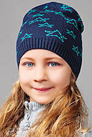 Стильная шапка для девочки Стар, размер 52-56 см