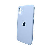 Чехол для смартфона Silicone Full Case AA Camera Protect для Apple iPhone 11 Pro круглый 27,Mist Blue
