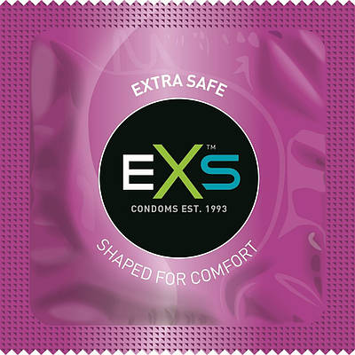 Презерватив для Анального сексу із натурального каучукового латексу прозорого кольору Exs 1 штука Love&Life
