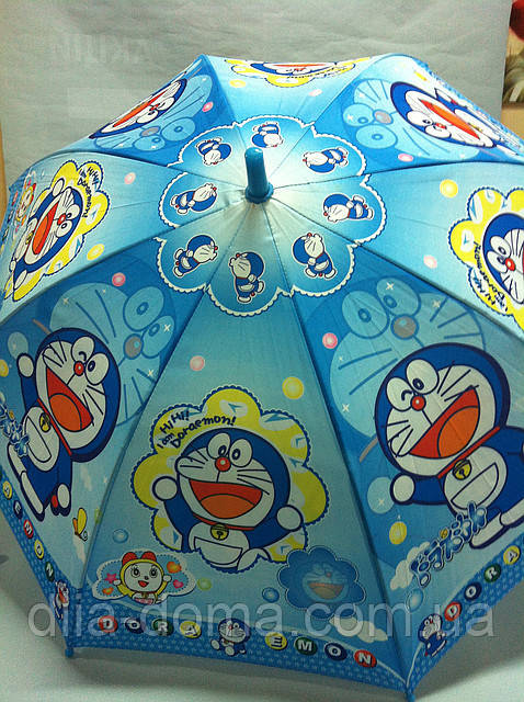 Детский зонт " Мультики" Голубой - фото 1 - id-p27582344