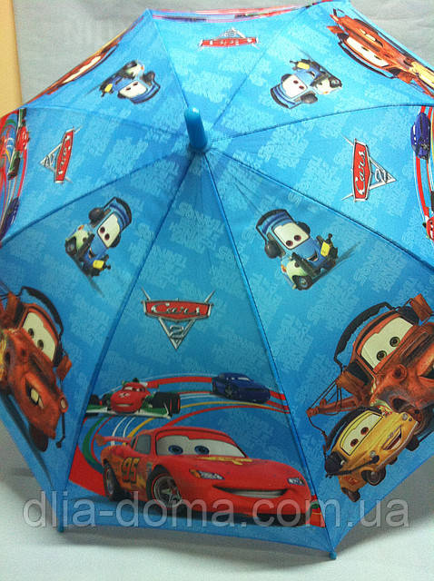 Детский зонт " Мультики" Голубой - фото 2 - id-p27582344