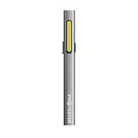 Фонарь светодиодный алюминиевый PROTESTER (COB+LED) Pen Light L-0204W SN, код: 7752813