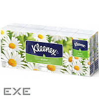 Салфетки косметические Kleenex Aroma с ароматом ромашки двухслойные 10 пачек по 10 ш (5901478905277)