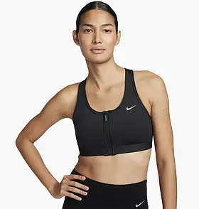 AllOriginal com ua Топ Nike Swoosh Front Zip Black FN2731-010 РОЗМІРИ ЗАПИТУЙТЕ