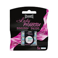 Змінні касети для гоління Wilkinson Sword Lady Protector — 5 шт (1035) NC, код: 163168