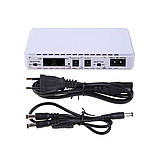 Джерело безперебійного живлення для роутерів U-tex POE-43IP 8800mAh 5/9/12V вихід, USB, фото 6