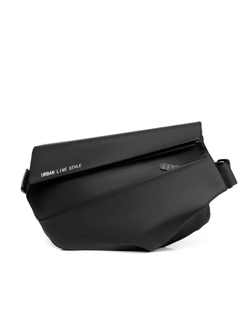 Сумка-слінг 29 x 13 x 19 см Weatro Чорна ssch-kit-0014, фото 1