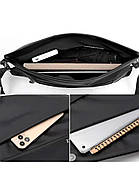Сумка-слінг 29 x 13 x 19 см Weatro Чорна ssch-kit-0014, фото 7