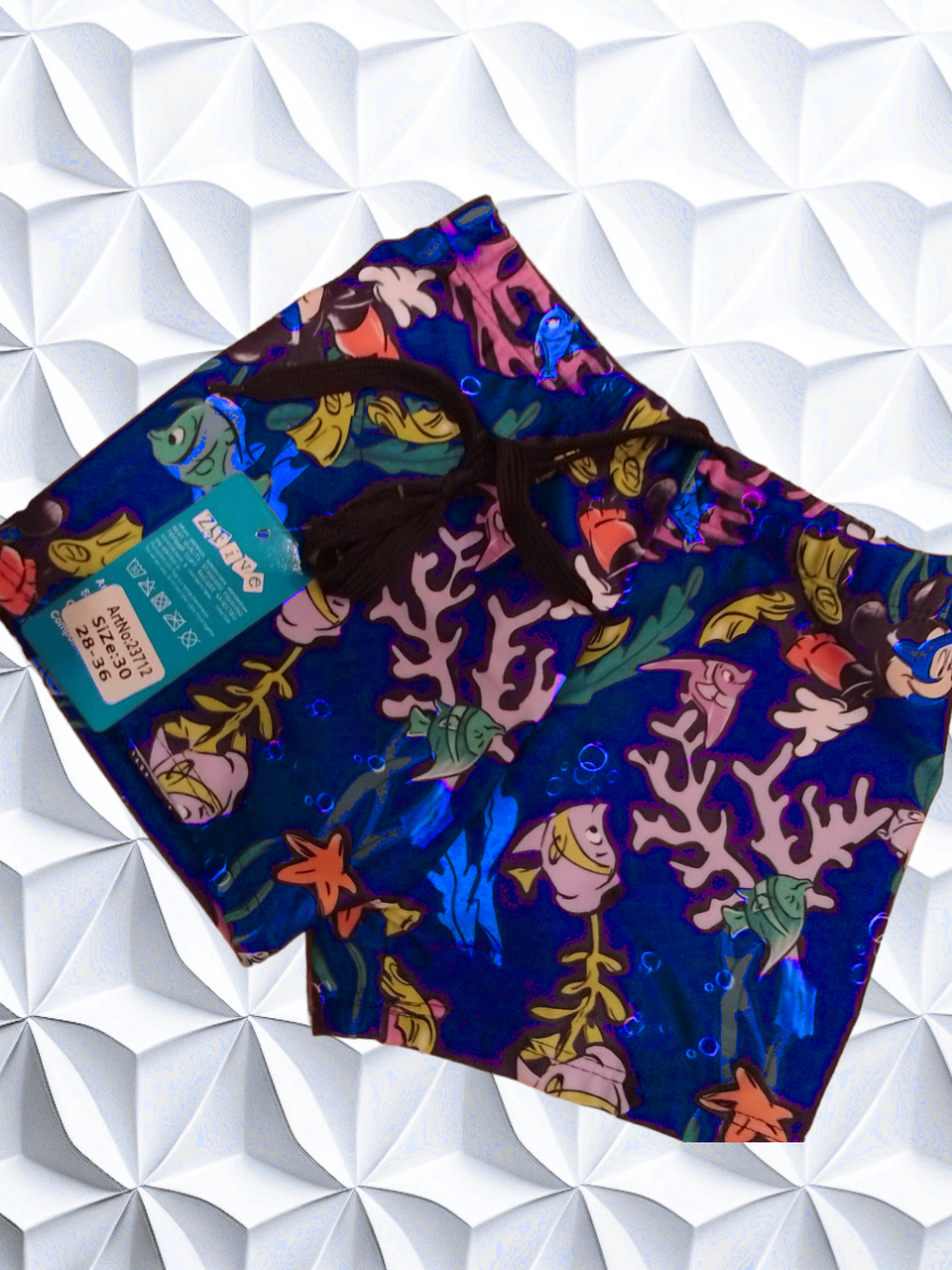 Шорты-плавки детские Z.Five 23712 электрик (В НАЛИЧИИ ТОЛЬКО 28 30 32 34 36 УКР р-ры)