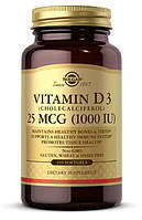 Витамин Д3 SOLGAR Vitamin D3 25 mcg 1000 IU 250 softgels