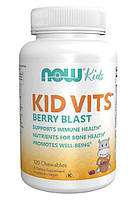 Вітамінно-мінеральний комплекс для дітей NOW Foods Kid Vits 120 chewables berry blast