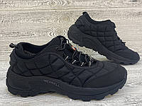 Мужские зимние водоотталкивающие термо кроссовки Меррелл Мок 2 Зимові теплі кросівки Merrell Moc 2
