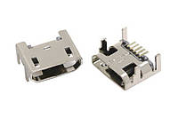 Гніздо micro USB 5pin (В) монтажне USB-MICRO-5