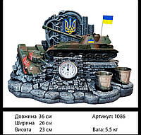 Штоф - подставка под рюмки и бутылку Украина 1086