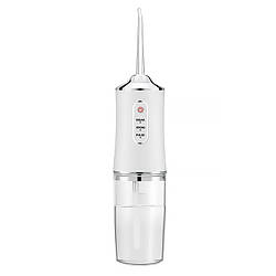 Іригатор SH-95 бездротовий для щоденної гігієни порожнини рота 3 режими White 12125-72181