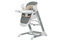 Стільчик для годування-гойдалка 3в1 (шезлонг, центр, що заколисує) Carrello Cascata CRL-10303/1 Space Grey