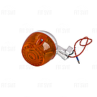 Поворотник круглий для мопедів Дельта, Альфа, фото 2