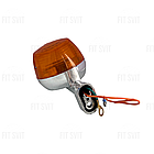 Поворотник круглий для мопедів Дельта, Альфа, фото 3