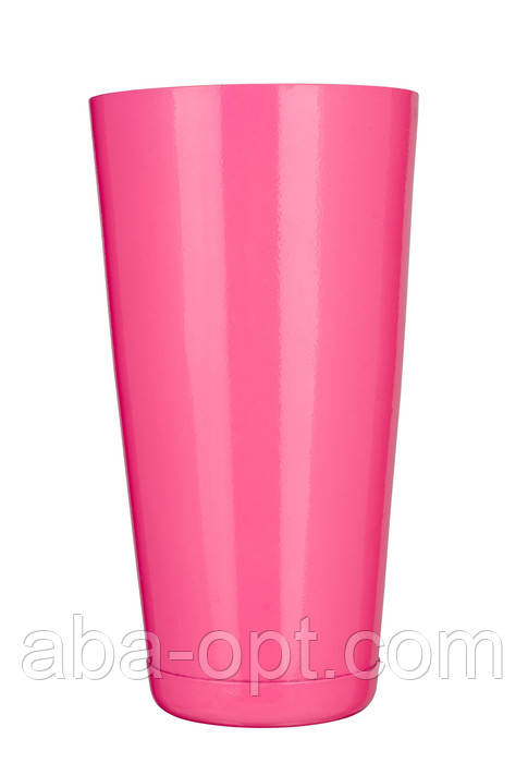 Шейкер "Бостон" нержавіючий рожевого кольору V 0,75 л H 17 см (шт)
