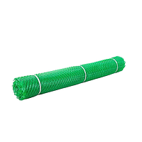 Сетка пластиковая декоративная 50*50мм 1*20м зеленая Клевер