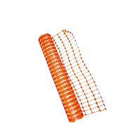 Сетка ограждающая (аварийная) 80*25мм 1*50м оранжевый Клевер