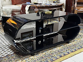 Тумба, консоль чорного кольору із пластику, Бельгія