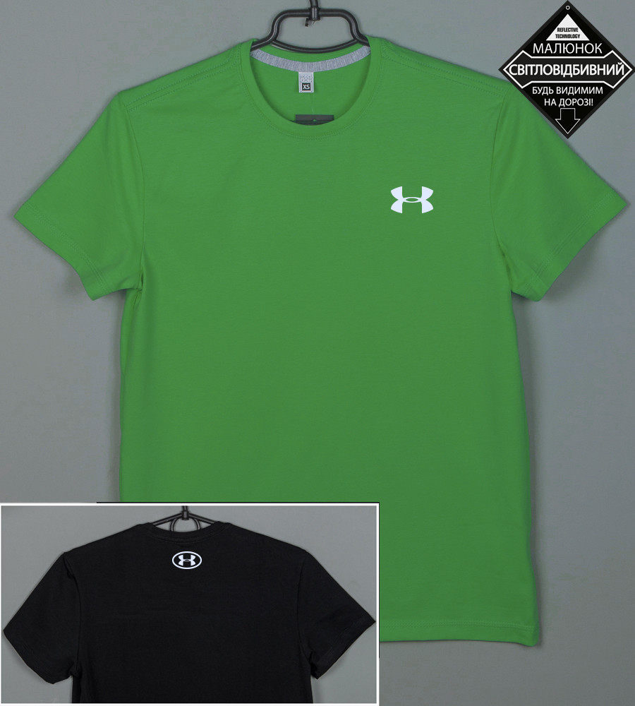 Футболка юніор Under Armour 2411п (Уп.4шт XS, S), Зелений