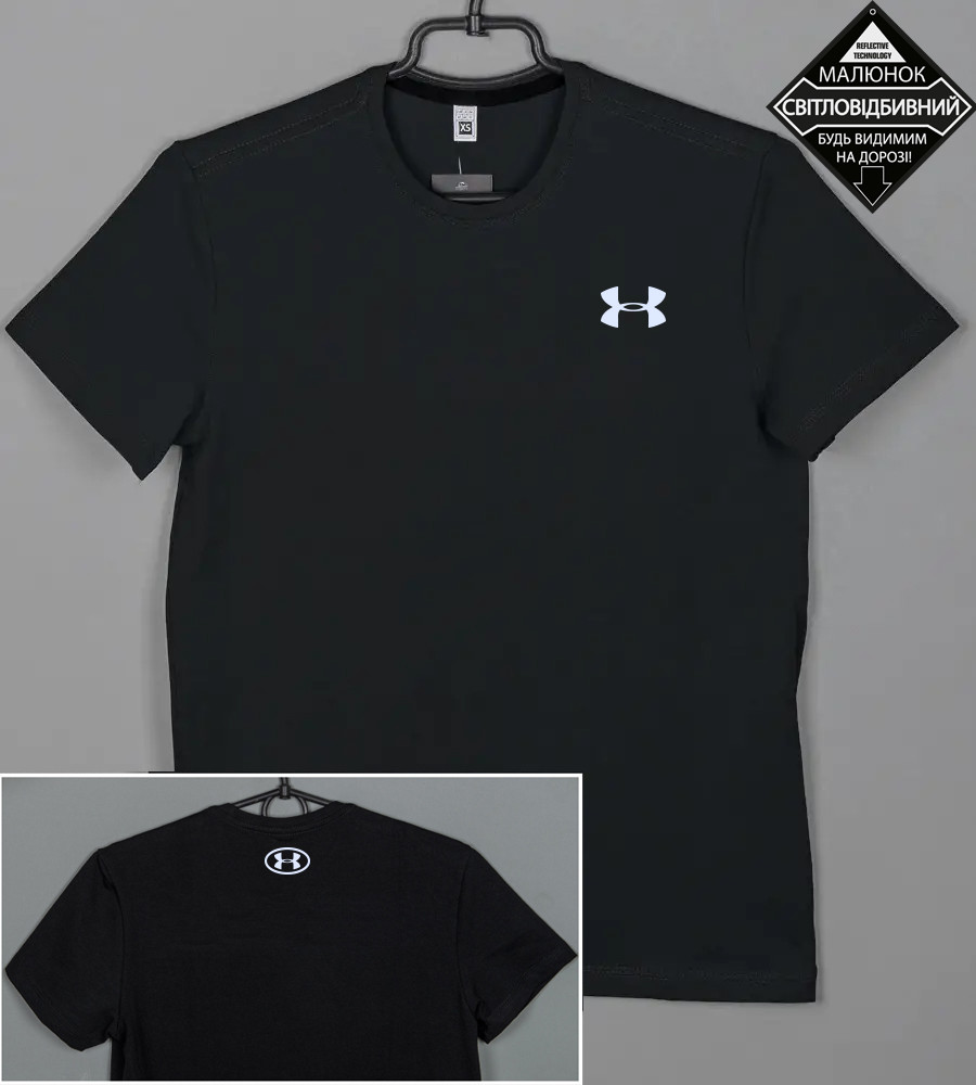 Футболка юніор Under Armour 2411п (Уп.4шт XS, S), Чорний