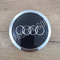 Колпачок на диски Audi 4B0601170А черный 69мм.