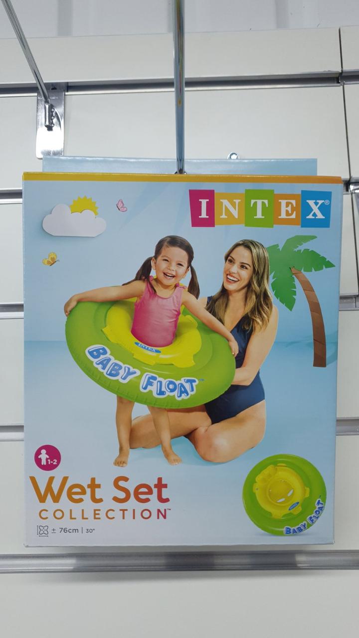 Надувне коло Intex 56588, серія «Школа плавання», з трусиками, 76 см, фото 1