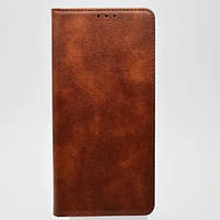 Чохол книжка Leather Fold Redmi 10C/12C Brown